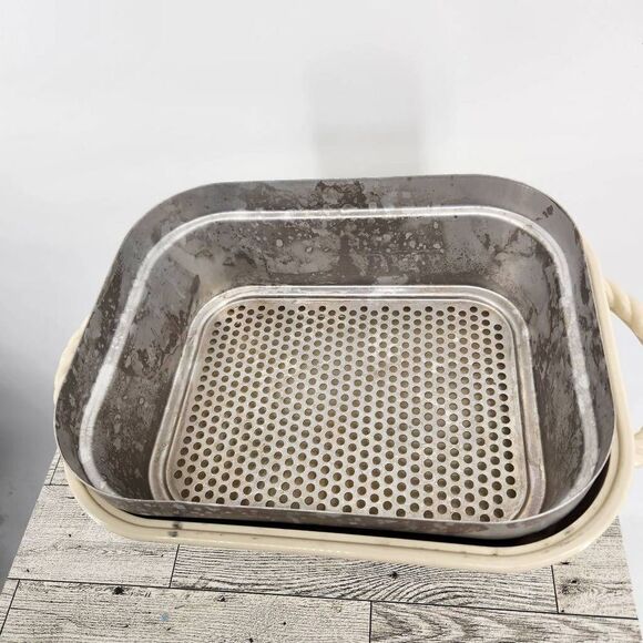 Vintage 1970's Raytheon Micro21 4 Piece New England Steamer Microwave Steaming P - Picture 4 of 8